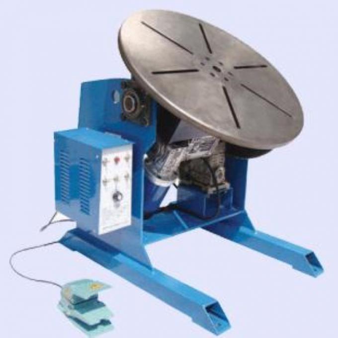 Tamaño 500m m de la máquina del localizador de la placa giratoria del posicionador del robot de soldadura de la alta precisión 5