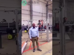 Robots industriales y oscilación rítmico de la danza