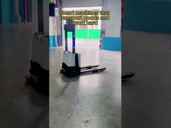 Altura de la superficie de la horquilla a 35 mm Vehículo guiado autónomo con una capacidad de carga de 1200-2000 kg