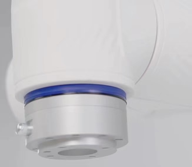 Los sistemas de tramitación colaborativos industriales de AXIS del brazo 6 del robot arman para las drogas que llevan del hospital