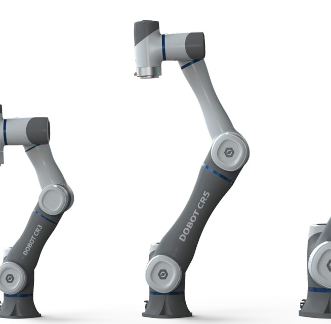 Los sistemas de tramitación colaborativos industriales de AXIS del brazo 6 del robot arman para las drogas que llevan del hospital