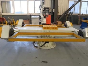 Los posicionadores rotatorios de Kuka motorizaron séptimo AXIS equipados de la carga clasificada 500kg del robot de KUKA