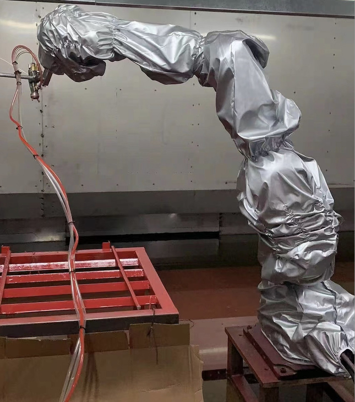 Ropa de los sistemas de protección del robot para el taller de rociadura del brazo del robot de ABB KUKA