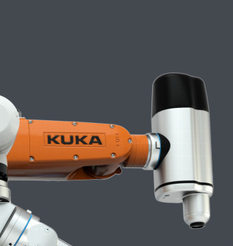Máquina robótica de la fijación de tornillo del destornillador del robot del brazo usando el motor sin cepillo eléctrico integrado de DC
