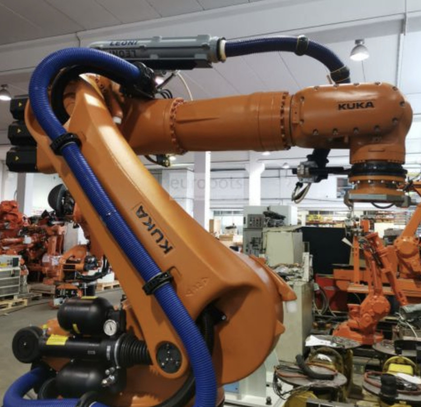 Brazo del robot del Kr 500 6 AXIS de Kuka para los componentes pesados grandes de fabricación de la manija 500kg