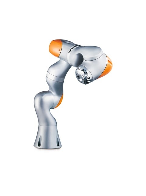 Dentro brazo del robot del automóvil 7dof del brazo en venta 7kg LBR Iiw del robot de Kuka del pequeño