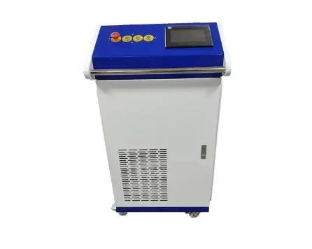 Corte de acero inoxidable automático del amo de la mano del robot de la soldadora de laser del punto que limpia 3 en 1 2000w