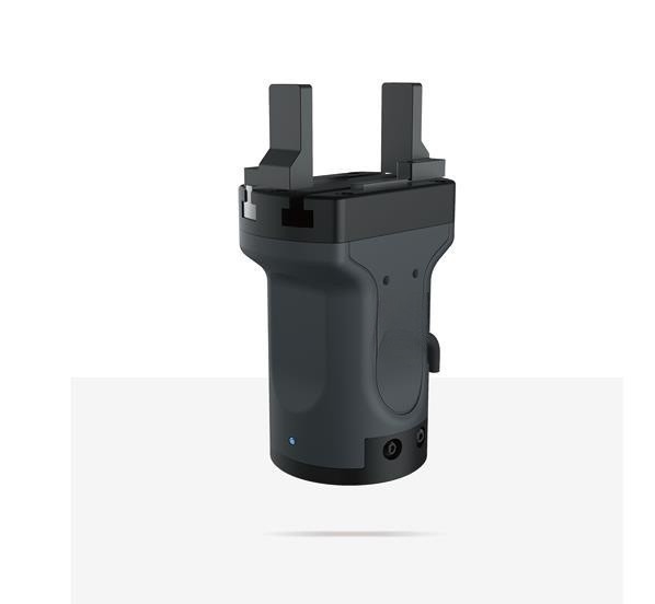 Agarrador eléctrico RG75-300 conveniente para los robots colaborativos. Peso: 0.75Kg/IP65