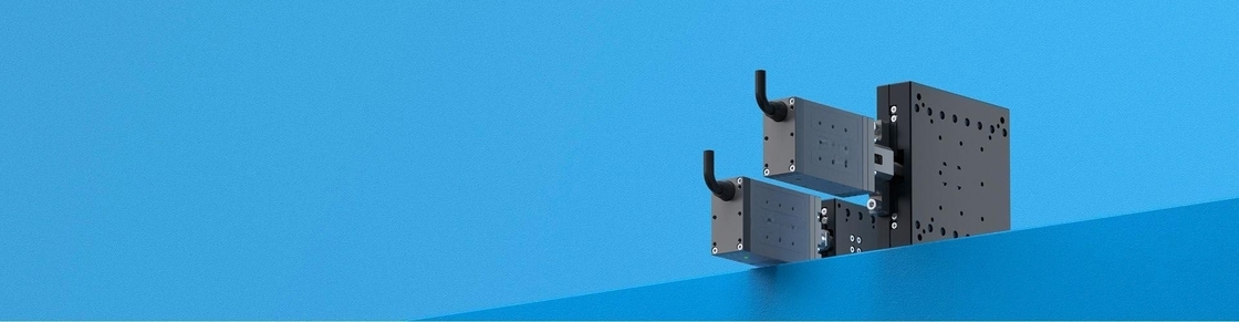 Tabla de desplazamiento linear eléctrica ELS70-018 con la impulsión del tornillo de la bola, talla 120 de la tabla * 120m m