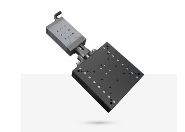 Tabla de desplazamiento linear eléctrica ELS70-018 con la impulsión del tornillo de la bola, talla 120 de la tabla * 120m m