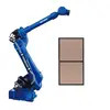 6 Brazo robótico de Aixs Yaskawa GP180-120 con cerca de seguridad personalizada CNGBS como robot de paletización