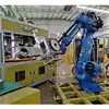 6 Brazo robótico de Aixs Yaskawa GP180-120 con cerca de seguridad personalizada CNGBS como robot de paletización