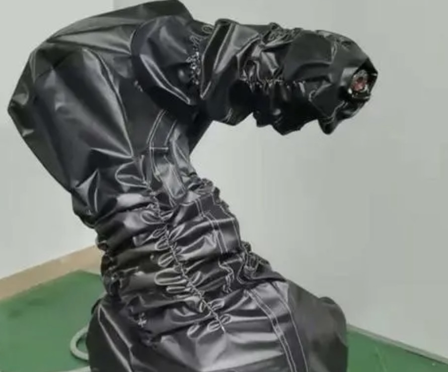 Capa de armaduras robóticas colaborativas impermeables, excepto líquidos ácidos y corrosivos