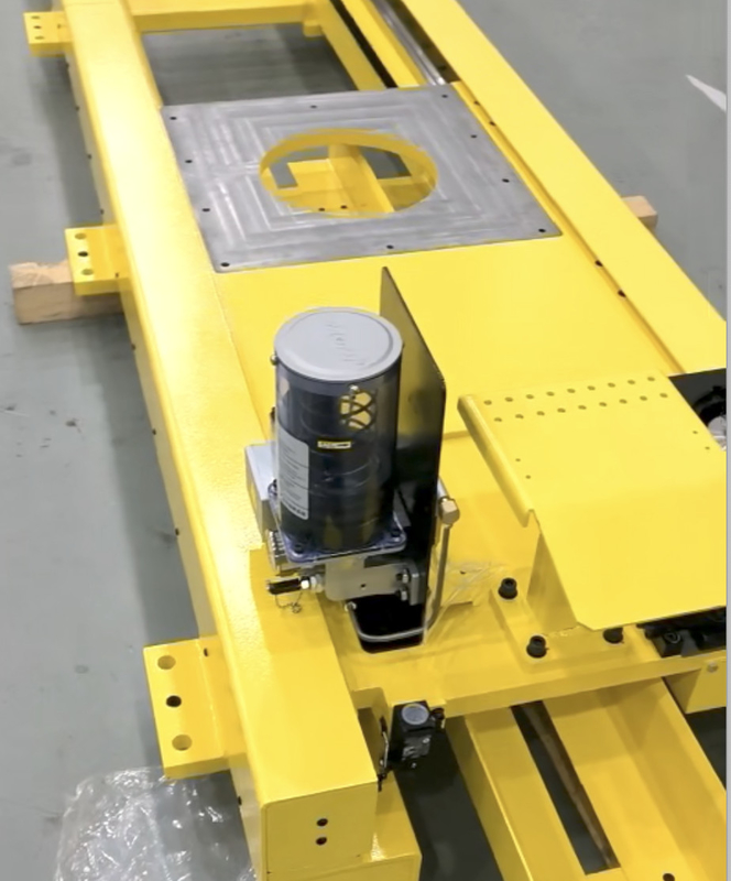 Eficiencia de los robots en el tren lineal Velocidad de 1 a 3 m/s Adecuado para la instalación de hasta 3 unidades
