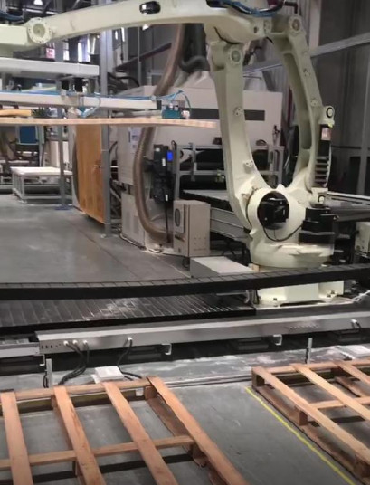 Guía lineal del robot de accionamiento por servomotor de CA - instalado en 2 unidades para aplicaciones industriales
