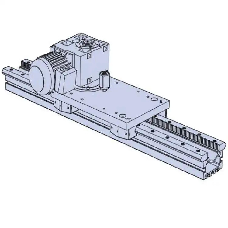 Ferrocarril de guía lineal China GBS-01-W500 Carga útil 500 kg para movimientos de robots industriales como tren de guía