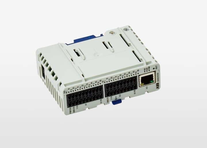 Complementos robóticos con una profundidad neta de producto de 103 mm y una base digital de E/S local DSQC1030