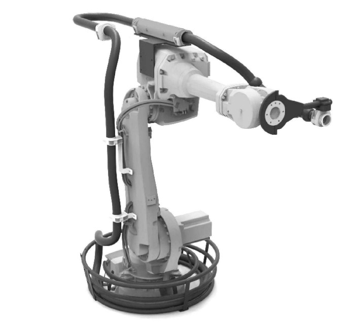 Paquete de ropa de robot de color negro para Bellows Modelo EW-01-HYUNDAI HS220 SD-50-A136