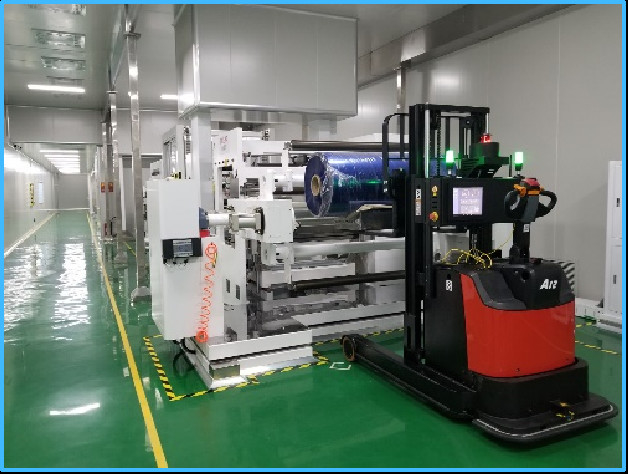 Batería de fosfato de aluminio de hierro AGV 2 horas de carga Vehículo guiado automático 24 horas de resistencia